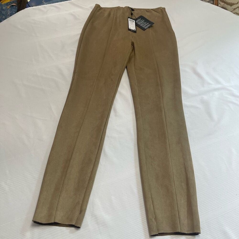 NWT Vero Moda Faux Suede Leggings Pants Size Medium New